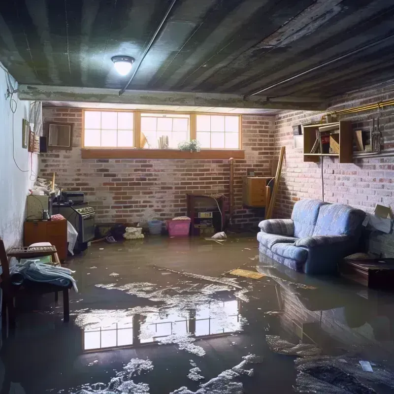 Flooded Basement Cleanup in Wells County, ND